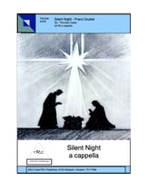 Silent Night a cappella SATB choral sheet music cover